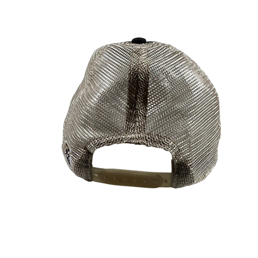 The Game Wake Forest University Trucker Hat Mens OSFM Black Tan Excellent Mesh - Picture 6 of 8